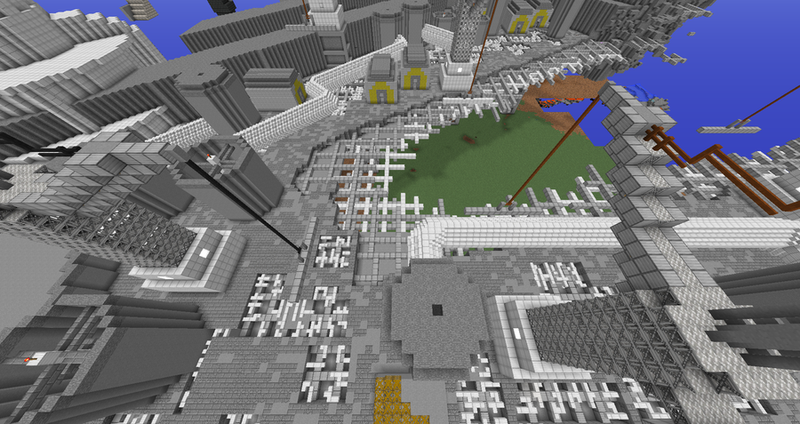 Illustration for article titled Here's A Stunning Minecraft Re-Creation Of Final Fantasy VII's Midgar